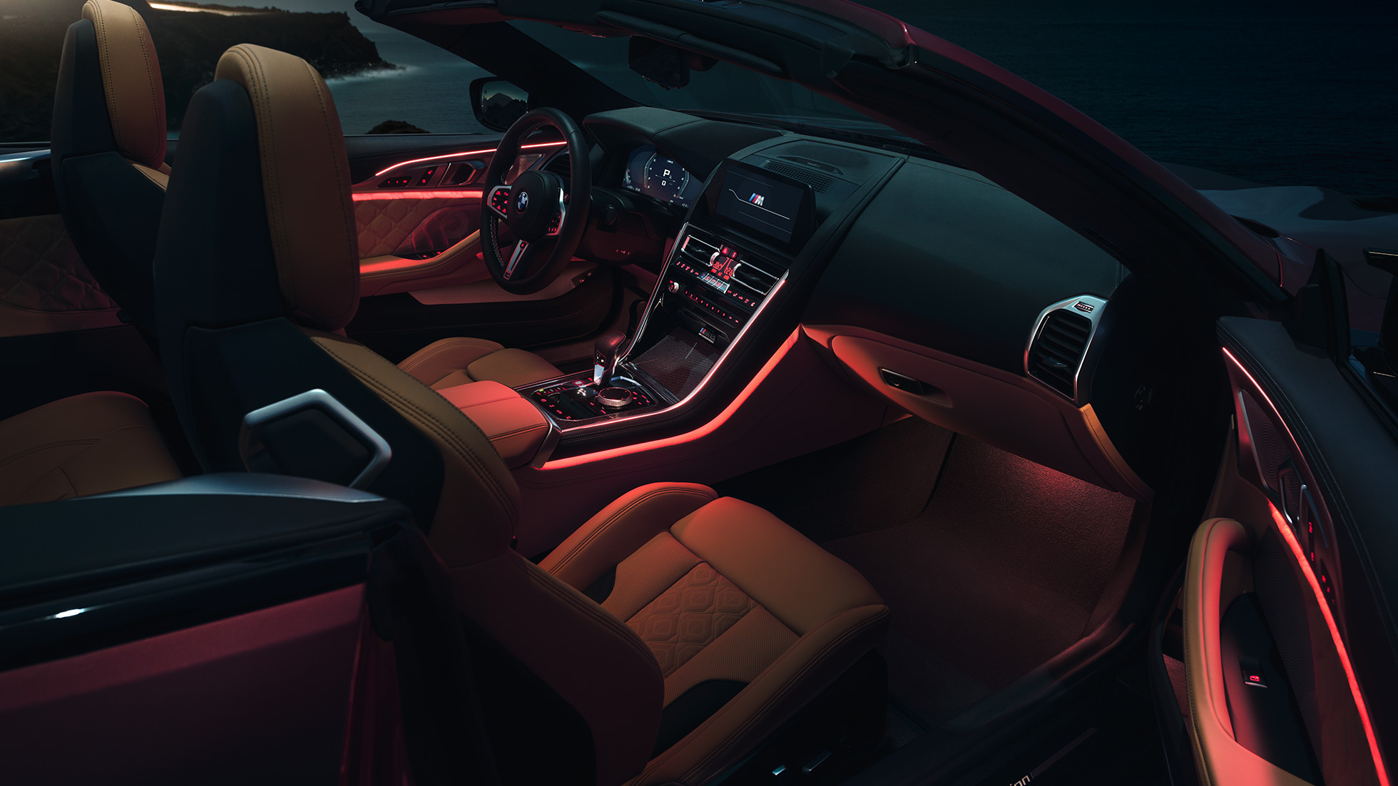 Bmw m8 interior