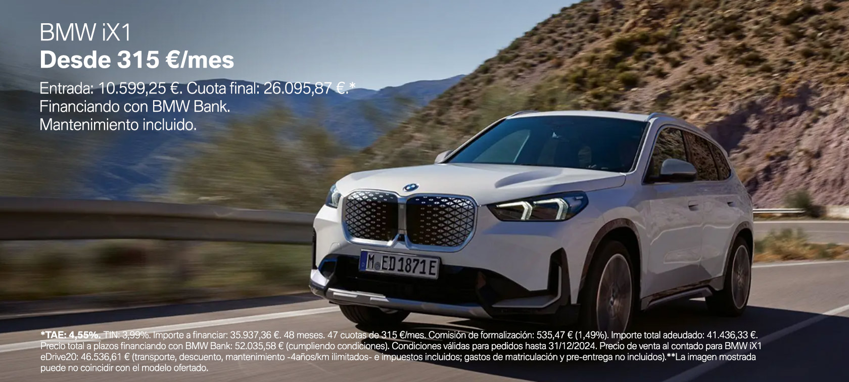 OFERTA BMW iX1 