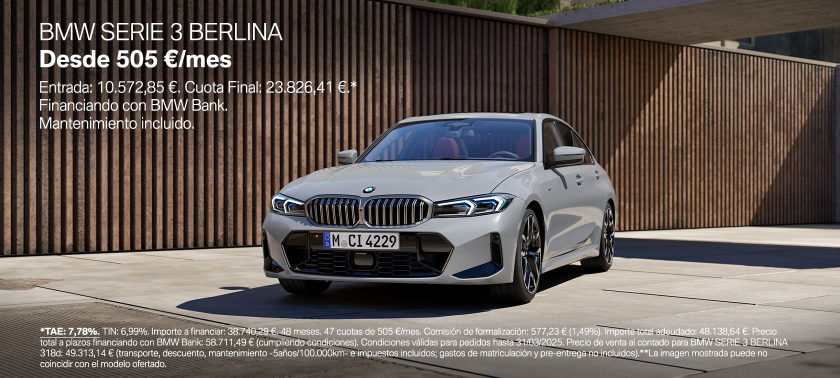 Oferta BMW Serie 3 Berlina