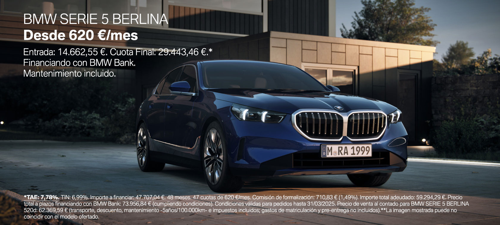 Oferta Nuevo BMW Serie 5 Berlina