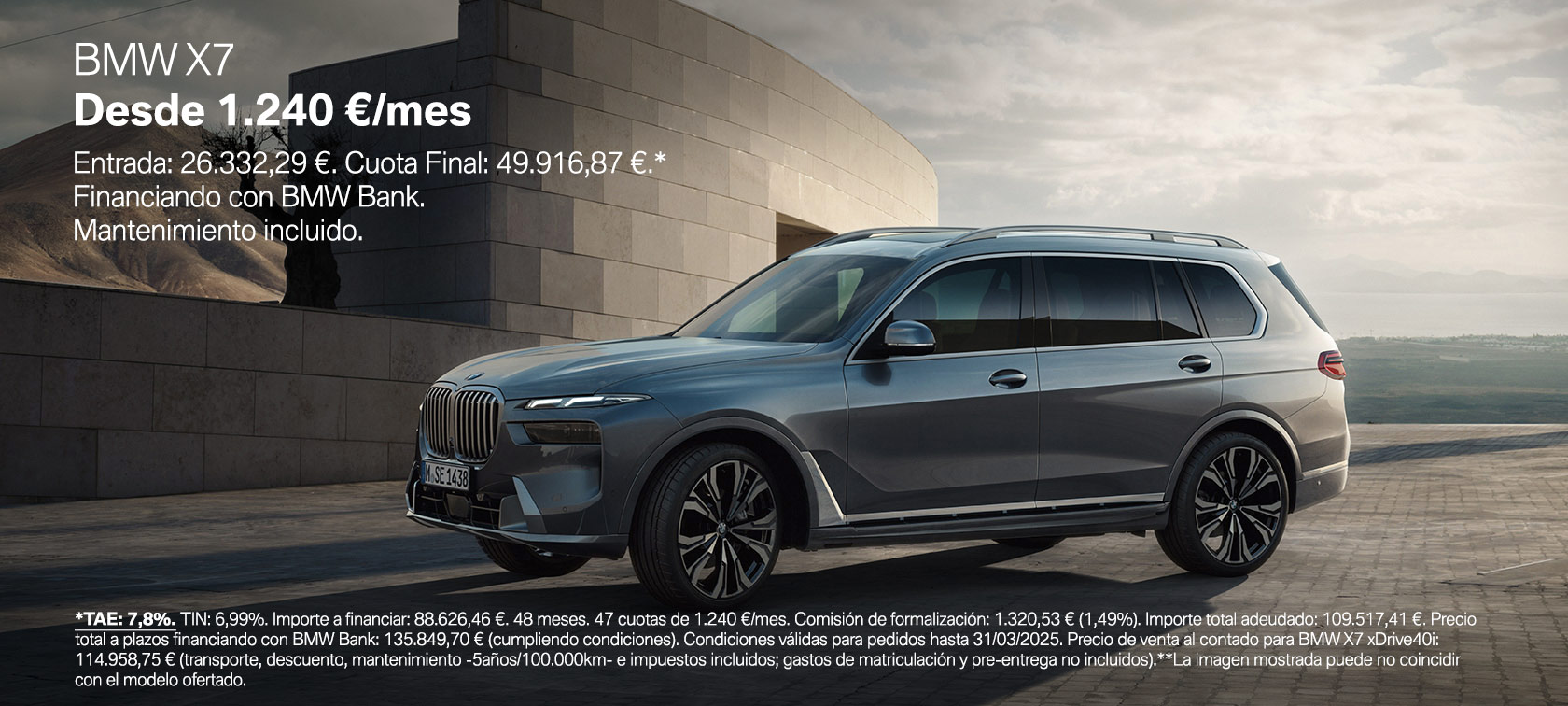 Oferta BMW X7